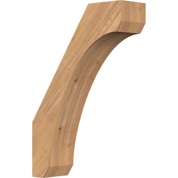 Ekena Millwork 5 1/2"W x 18"D x 26"H Legacy Smooth Knee Brace, Western Red Cedar BRC06X18X26LEC00SWR - main